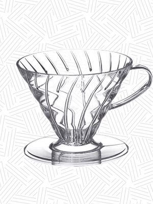 V60 Hario Acrílico Transparente