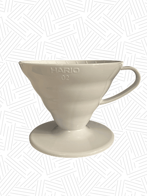 V60 Hario Acrílico Blanco