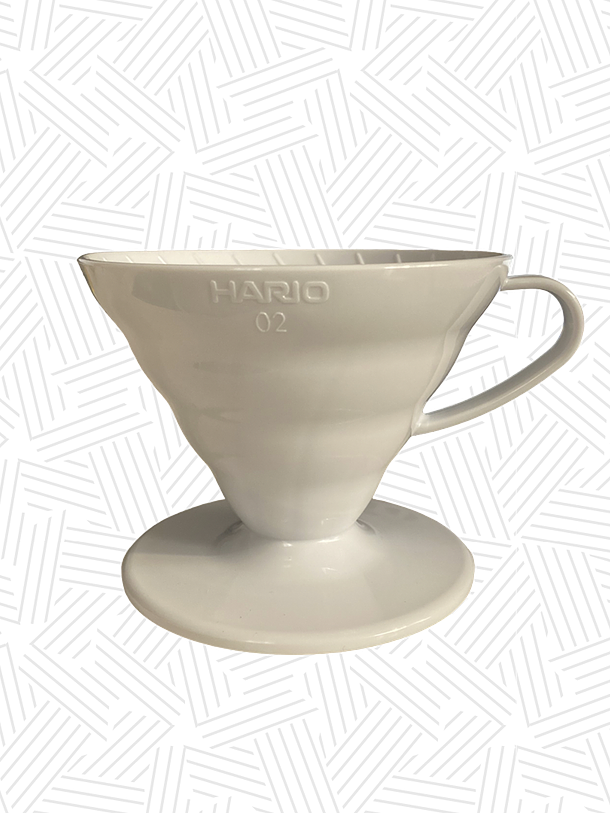 V60 Hario Acrílico Blanco 