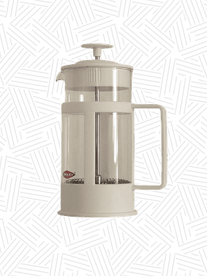 Prensa Francesa blanca 6 Tazas