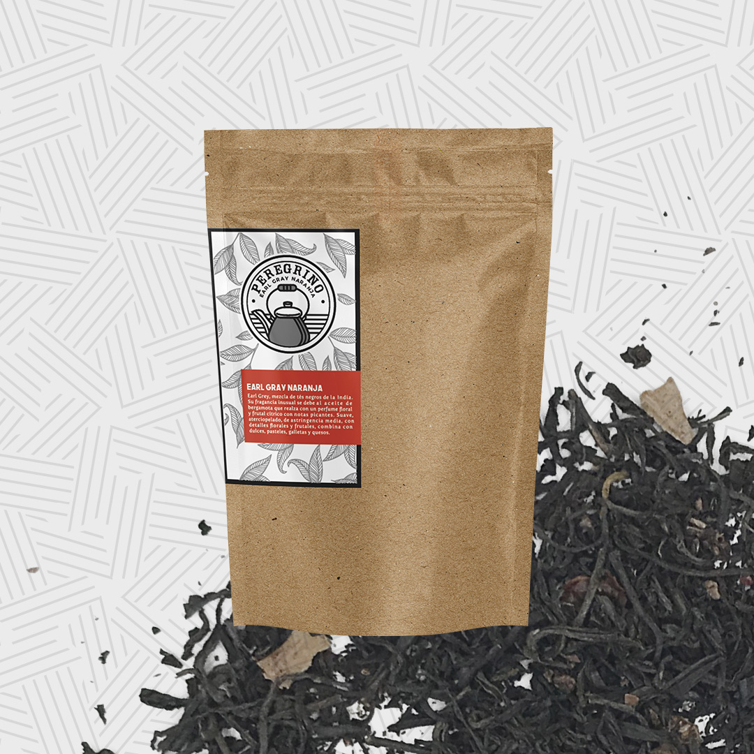 Té earl grey naranja