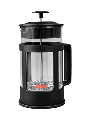 Prensa Francesa negra 6 Tazas