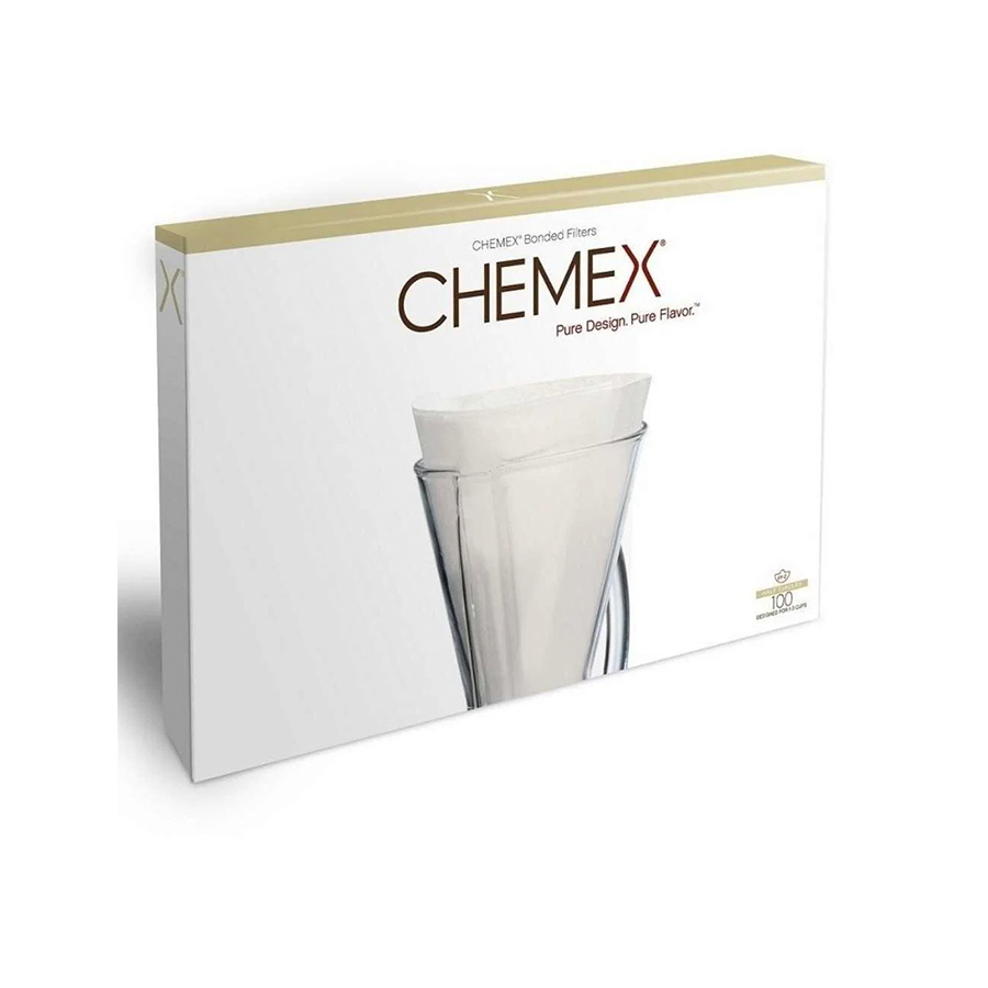 Filtros Chemex 3 cups 100 unidades.