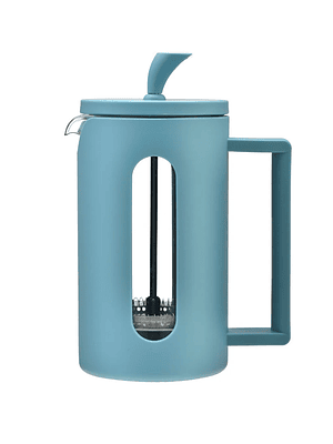 Prensa Francesa Celeste 3 Tazas