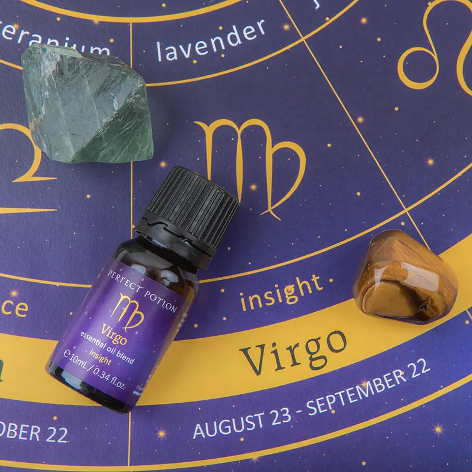 Mezcla de aceites esenciales del zodiaco Virgo 10 ml 2
