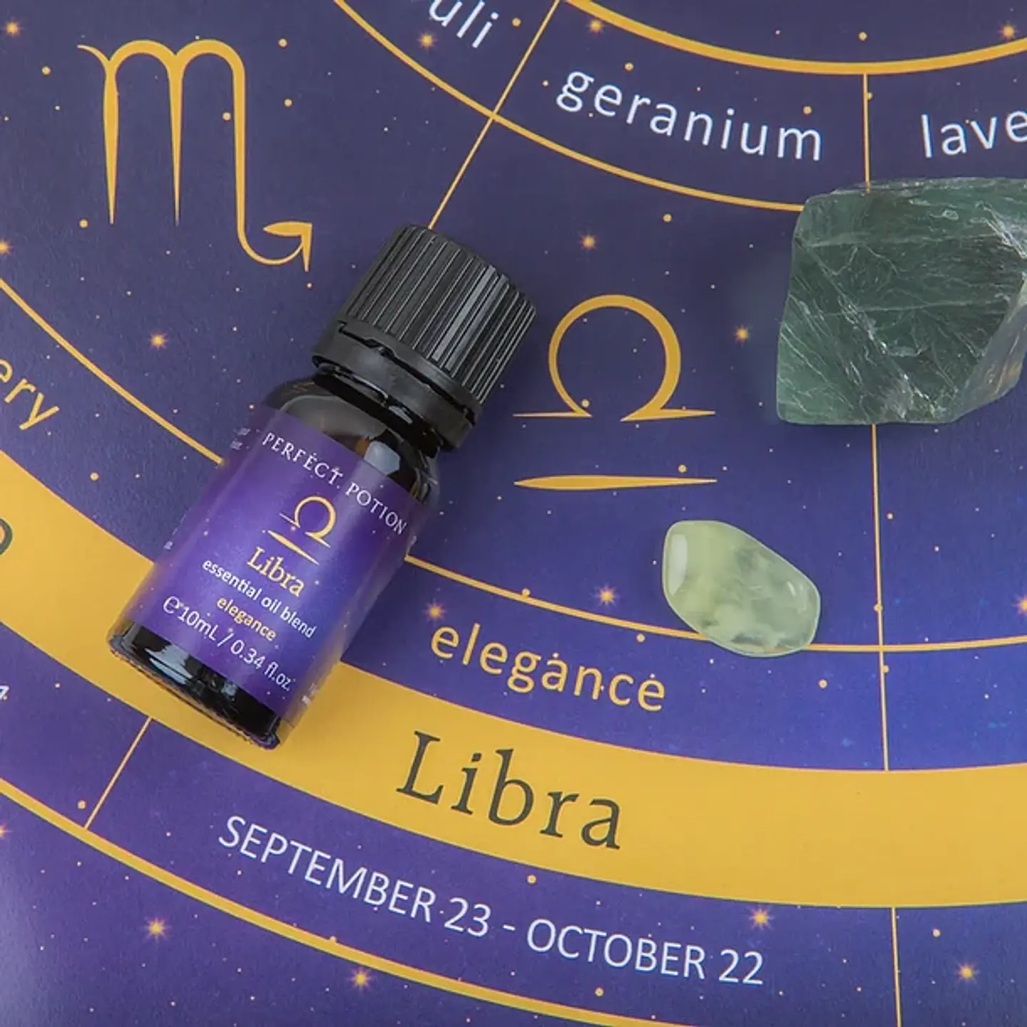 Mezcla de aceites esenciales del zodiaco Libra 10 ml 2