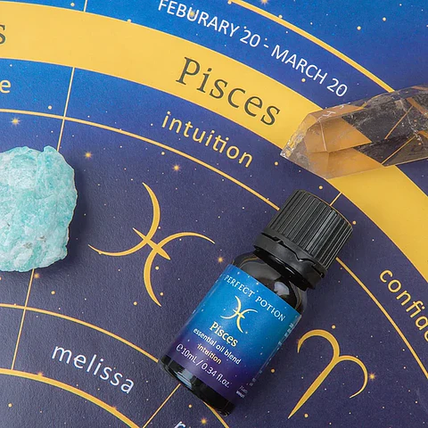 Mezcla de aceites esenciales del zodiaco Piscis 10 ml