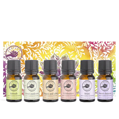Kit de mezclas de aceites esenciales de estilo de vida