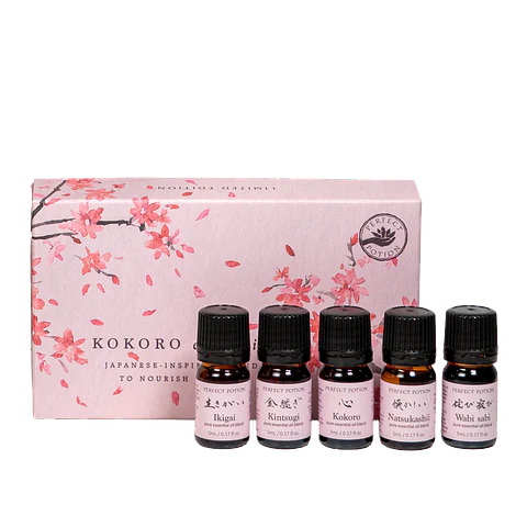 Colección de aceites esenciales Kokoro 