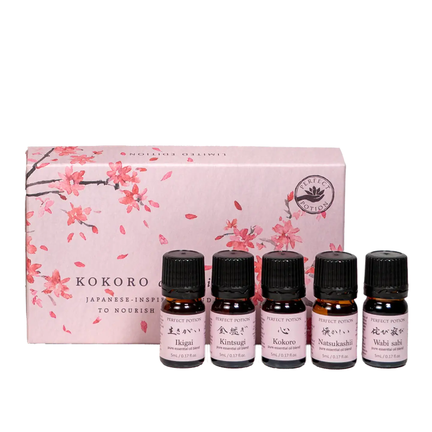 Colección de aceites esenciales Kokoro  1