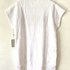 (S) Vestido tipo poleron DKNY Sport blanco