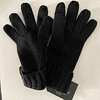 Guantes con brillos Victoria's Secret negro