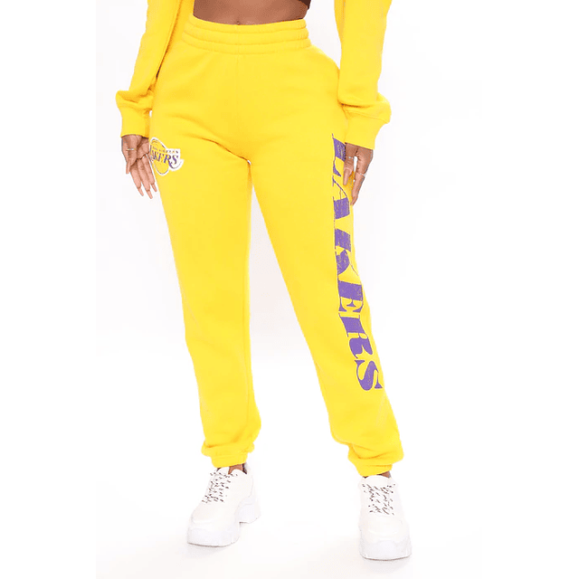 (M) Jogger Fashion Nova L.A. Lakers