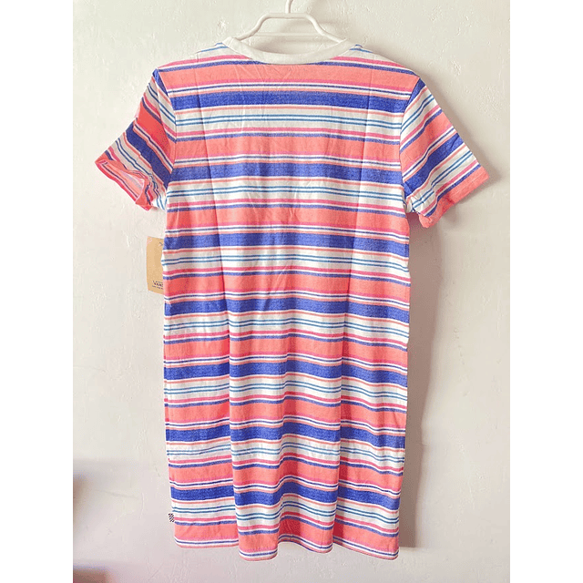 Vestido Polera Vans Wazzy Stripe Talla S