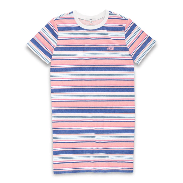 Vestido Polera Vans Wazzy Stripe Talla S