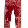 Jeans Skinny Mujer Zara Rojo Tie Dye Talla 38