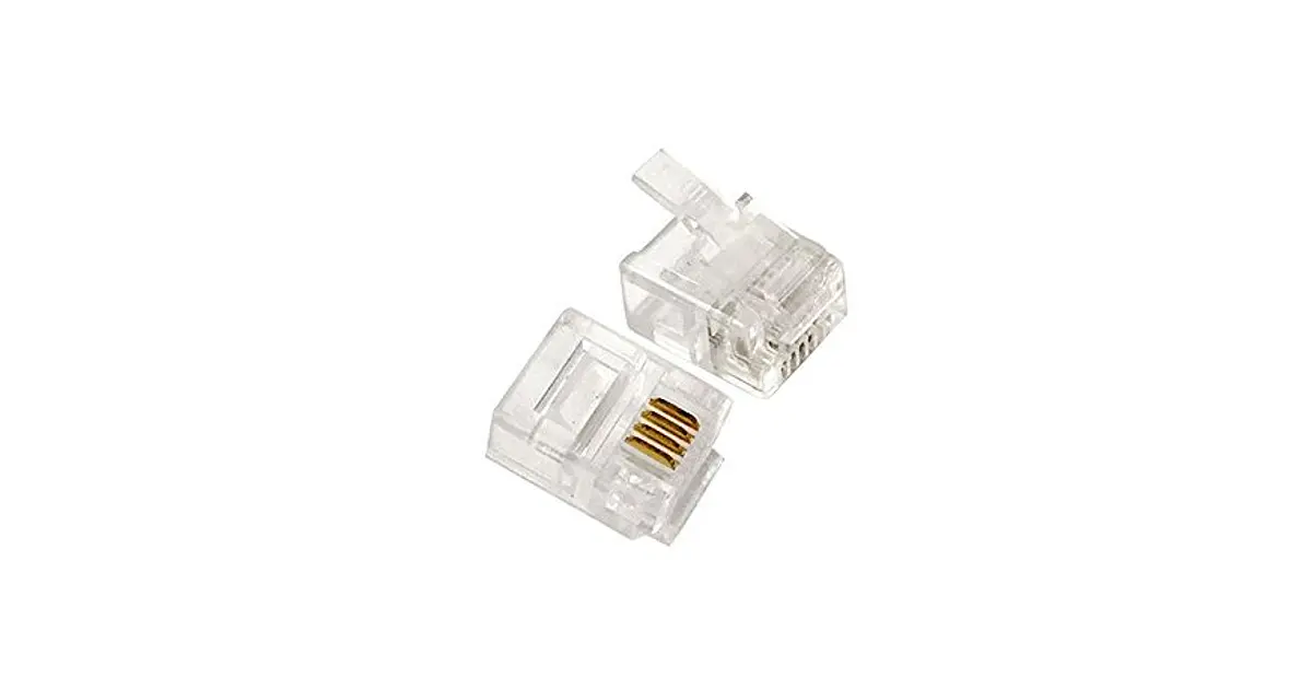 Ficha Modular RJ11 6P4C