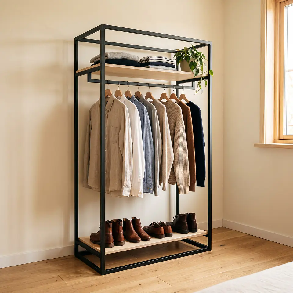 Rack colgador de ropa 1