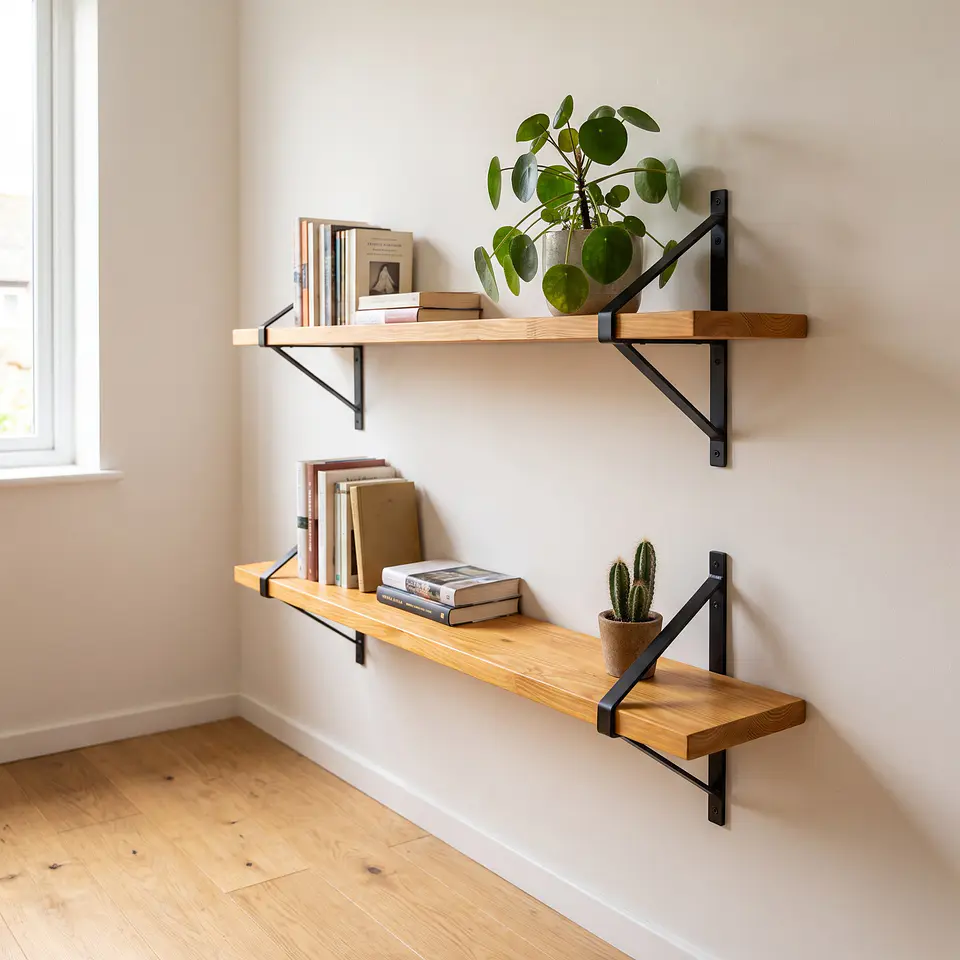 Repisa de pared, par 1
