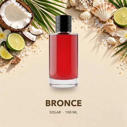 Bronce · Floral ámbar solar