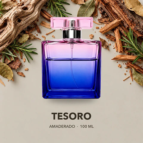 Tesoro · Floral ambarado polvoroso