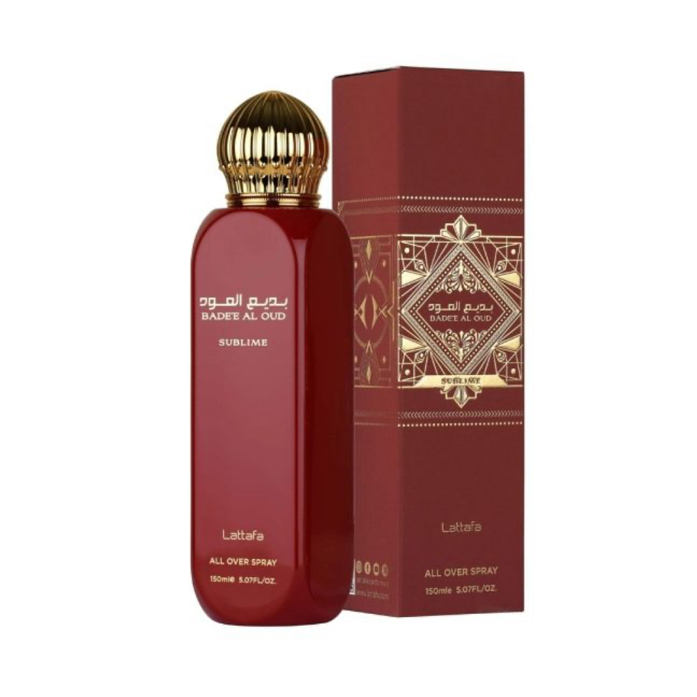 Badee Al Oud Sublime Lattafa All Over Perfume Spray 150Ml Unisex