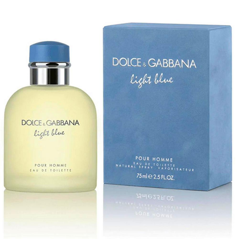 LIGHT BLUE HOMME EDT 75ML