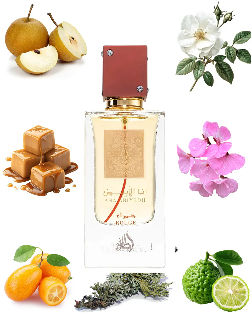 Lattafa Ana Abiyedh Rouge 1