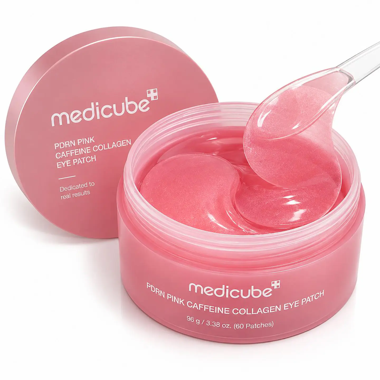 Medicube PDRN Pink Caffeine Collagen Eye Patch – 60 Patches 1