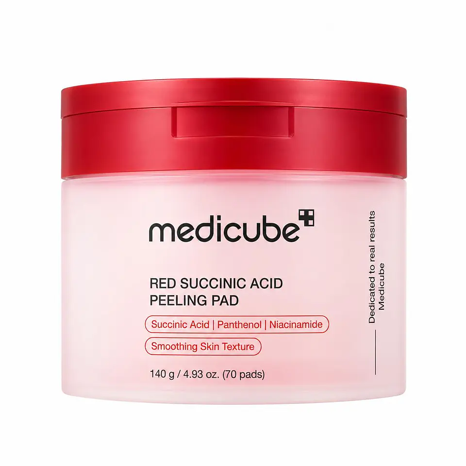 Medicube Red Succinic Acid Peeling Pad – 70 Pads 1