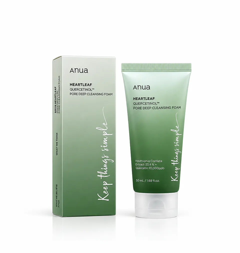 Anua Heartleaf Quercetinol™ Pore Deep Cleansing Foam – 150 ml 1