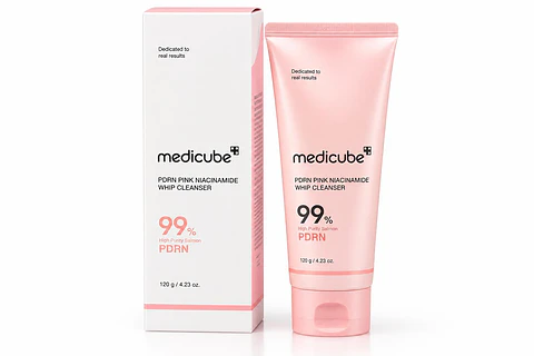 Medicube PDRN Pink Niacinamide Whip Cleanser