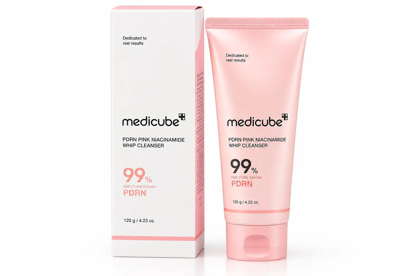 Medicube PDRN Pink Niacinamide Whip Cleanser 1