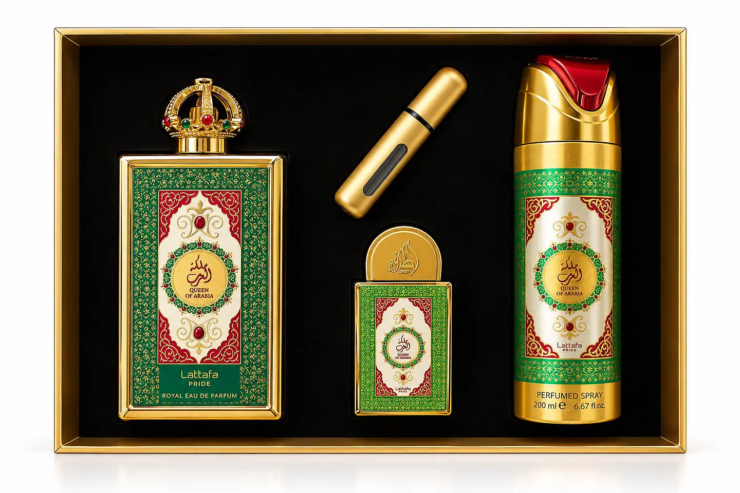 Lattafa Pride Queen of Arabia – Coffret de Perfume  1