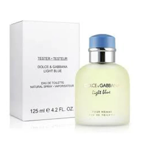 DOLCE & GABANNA  LIGHT BLUE EDT TESTER 125 ML