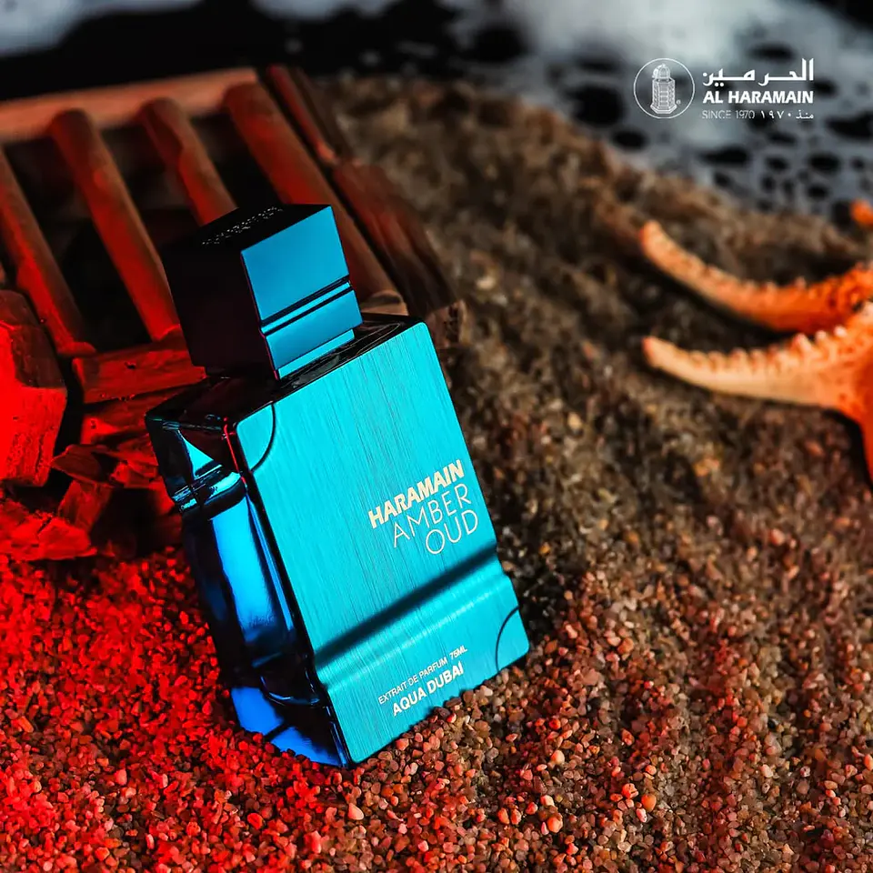 AL HARAMAIN  AQUA DUBAI EDP HOMBRE 100 ML 3