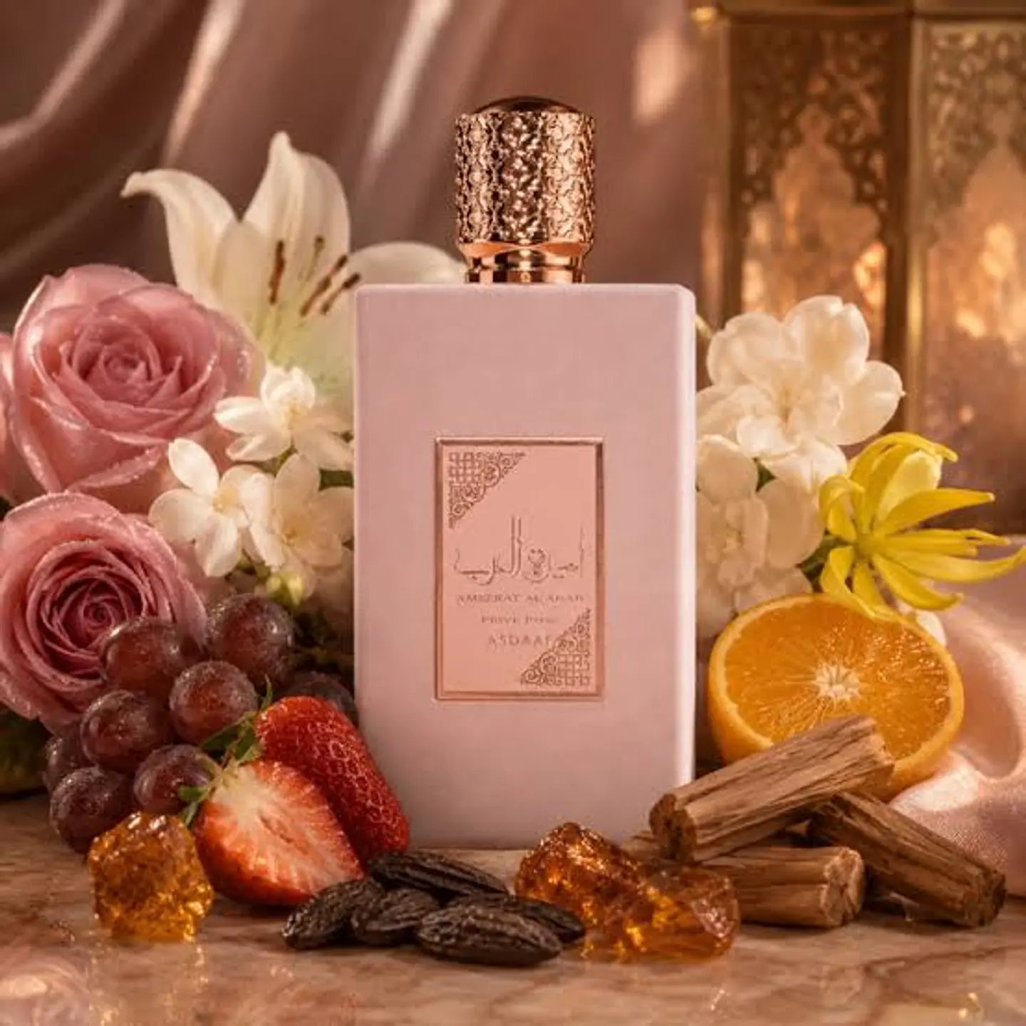 ASDAAF  AMEEET AL ARAB PRIVE ROSE EDP 100 ML 3