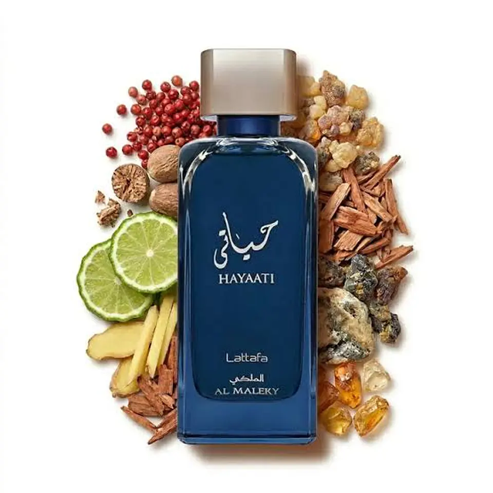 LATTAFA  HAYAATI MALEYKI BLUE EDP 100ML UNISEX 3