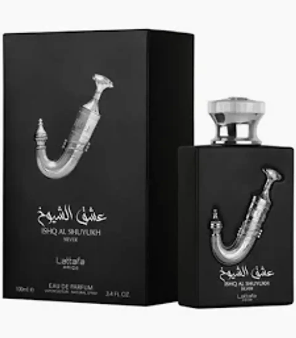 LATTAFA  ISHQ AL SHUYUKH SILVER EDP 100 ML UNISEX 1