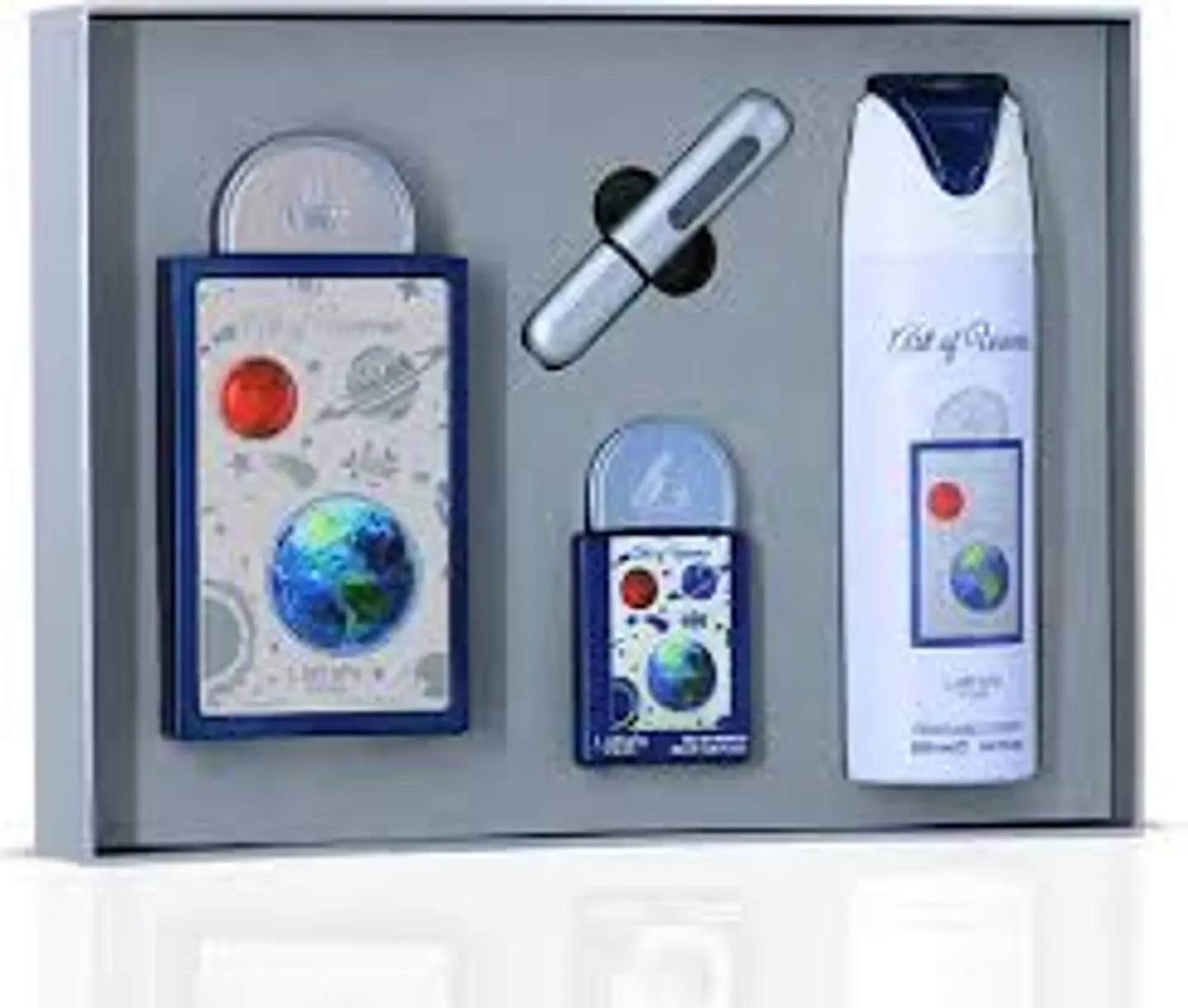 LATTAFA  SET ART OF UNIVERS 100 ML + 20 ML + DESODORANTE + PERFUMERO RECARGABLE UNISEX 2