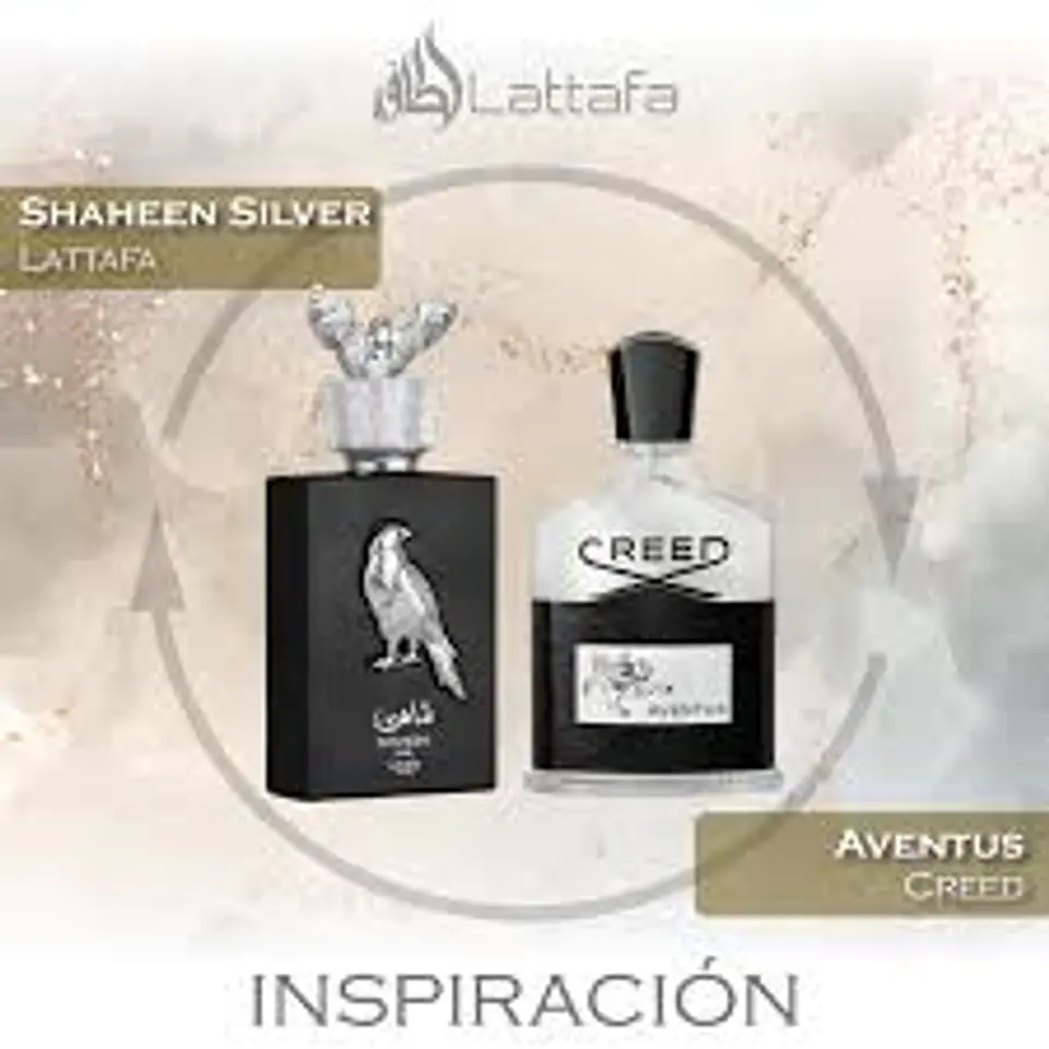 LATTAFA  SHAEEN SILVER EDP 100 ML UNISEX 2