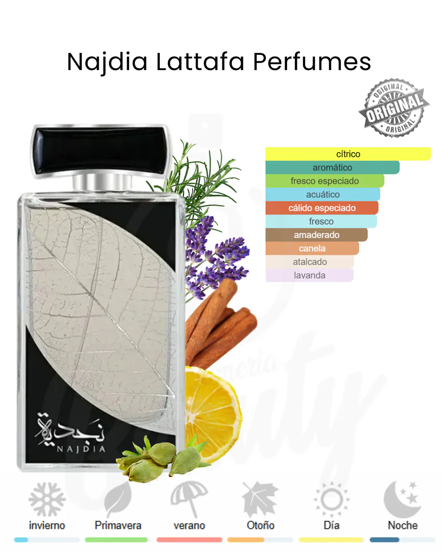 LATTAFA  NAJDIA HOMBRE EDP 100 ML 2