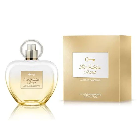 ANTONIO BANDERAS  HER GOLDEN SECRET EDT 80 ML