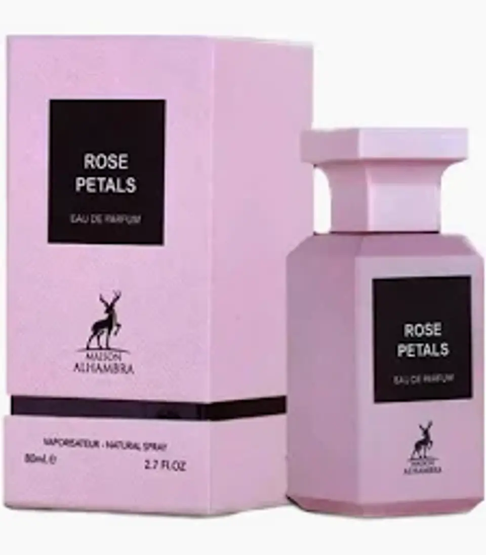 MAISON ALHAMBRA  ROSE PETALS EDP 80ML UNISEX 1