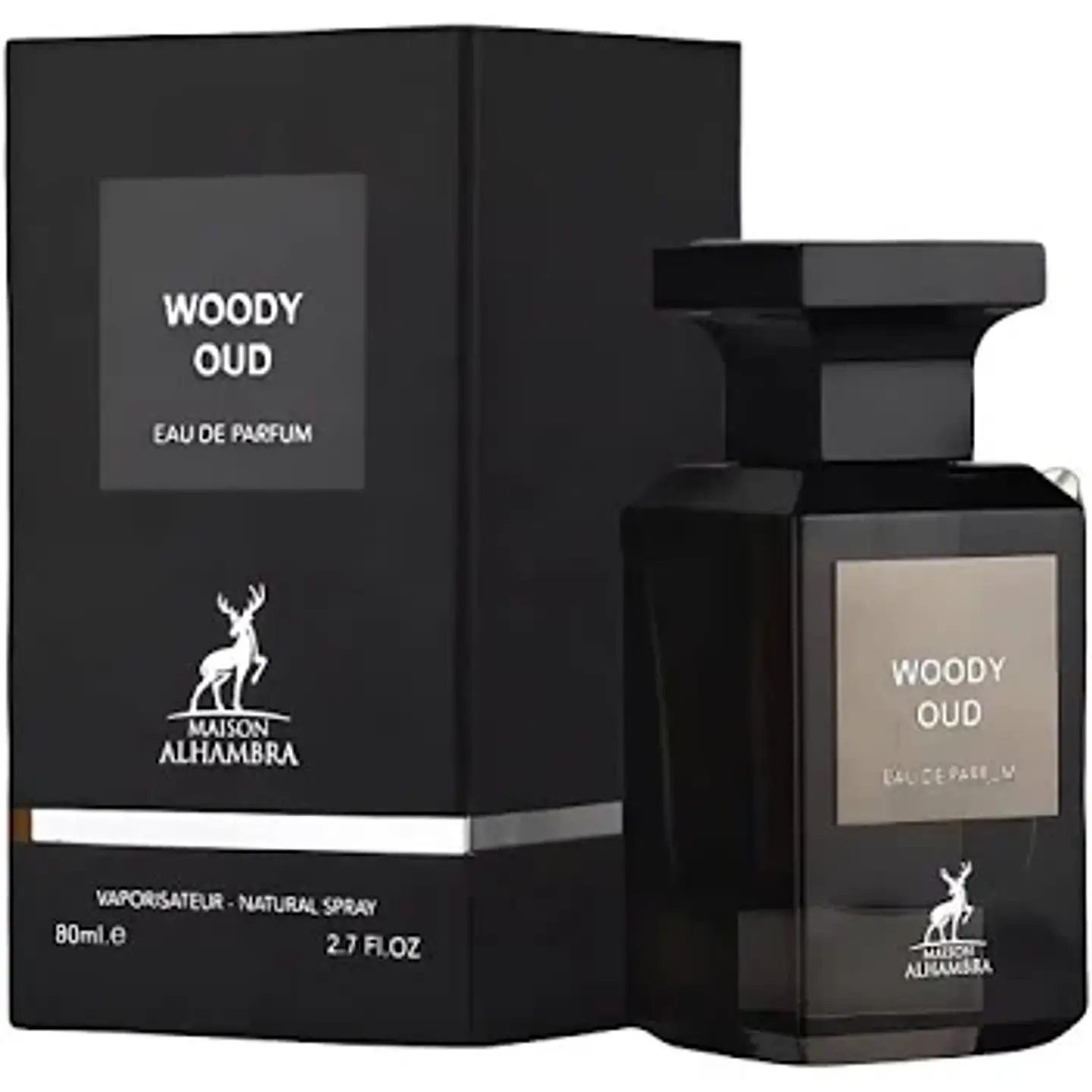 MAISON ALHAMBRA  WOODY OUD EDP 80 ML UNISEX 1
