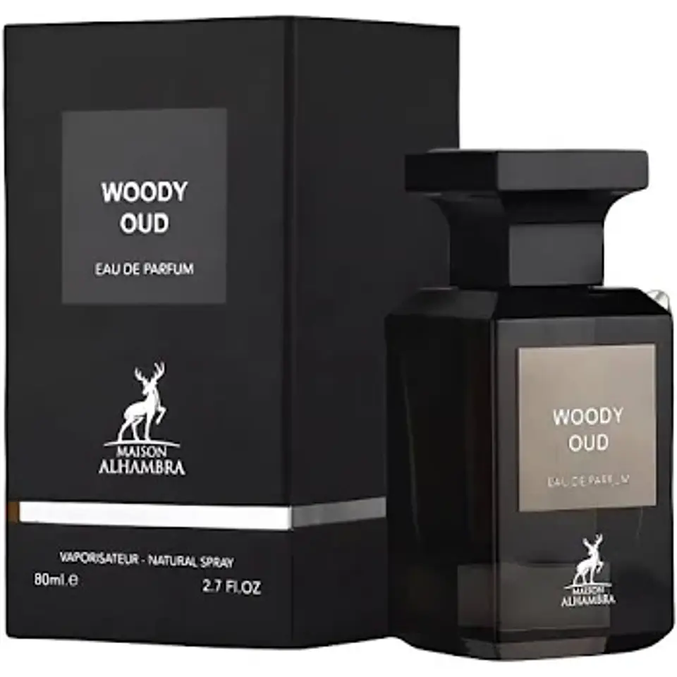 MAISON ALHAMBRA  WOODY OUD EDP 80 ML UNISEX 1