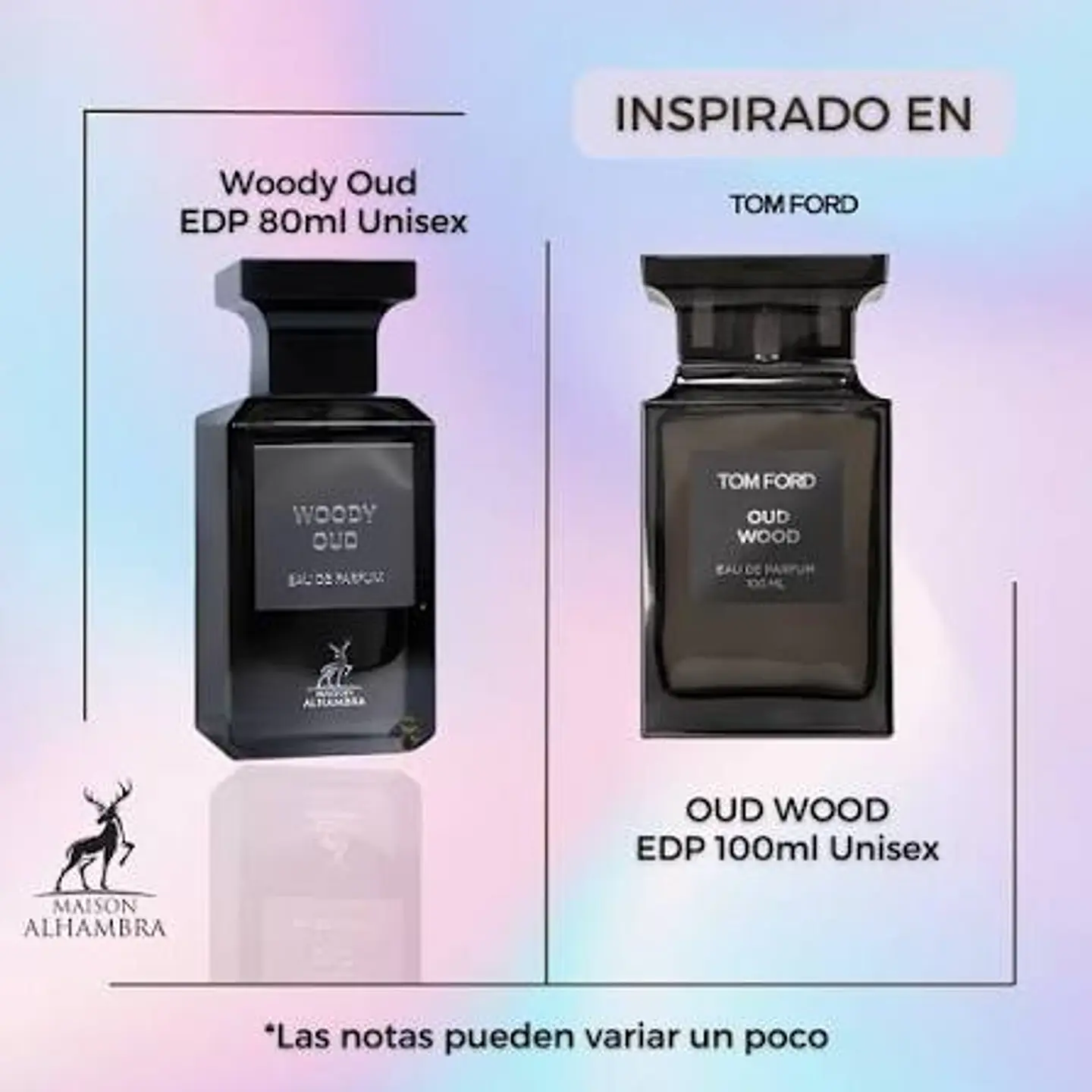 MAISON ALHAMBRA  WOODY OUD EDP 80 ML UNISEX 3