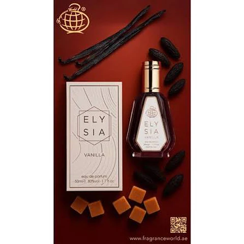 FRAGANCE WORLD  ELYSIA VAINILLA EDP 50 ML