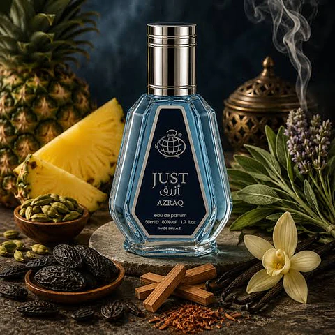 FRAGANCE WORLD  JUST AZÚL EDP 50 ML UNISEX
