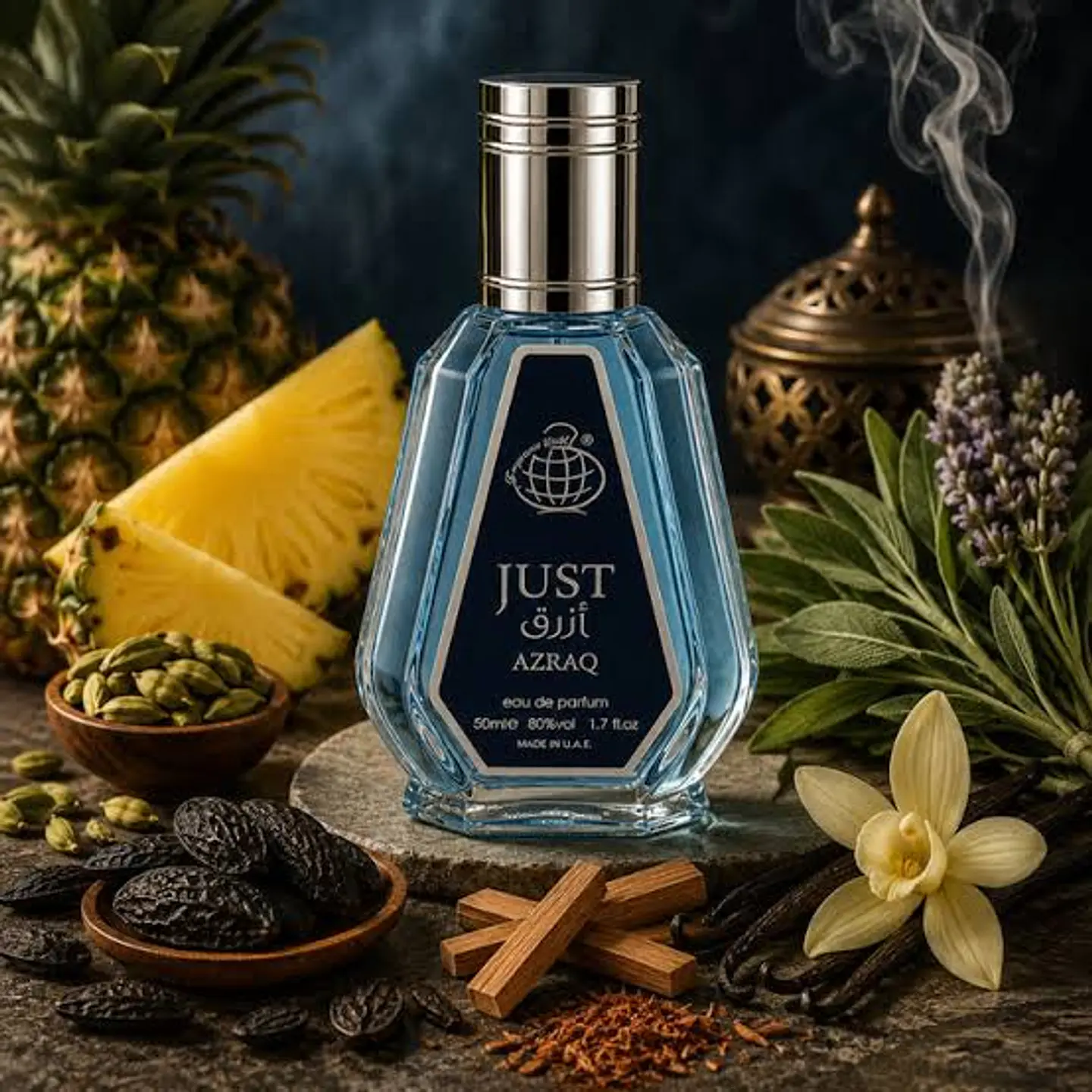 FRAGANCE WORLD  JUST AZÚL EDP 50 ML UNISEX 2